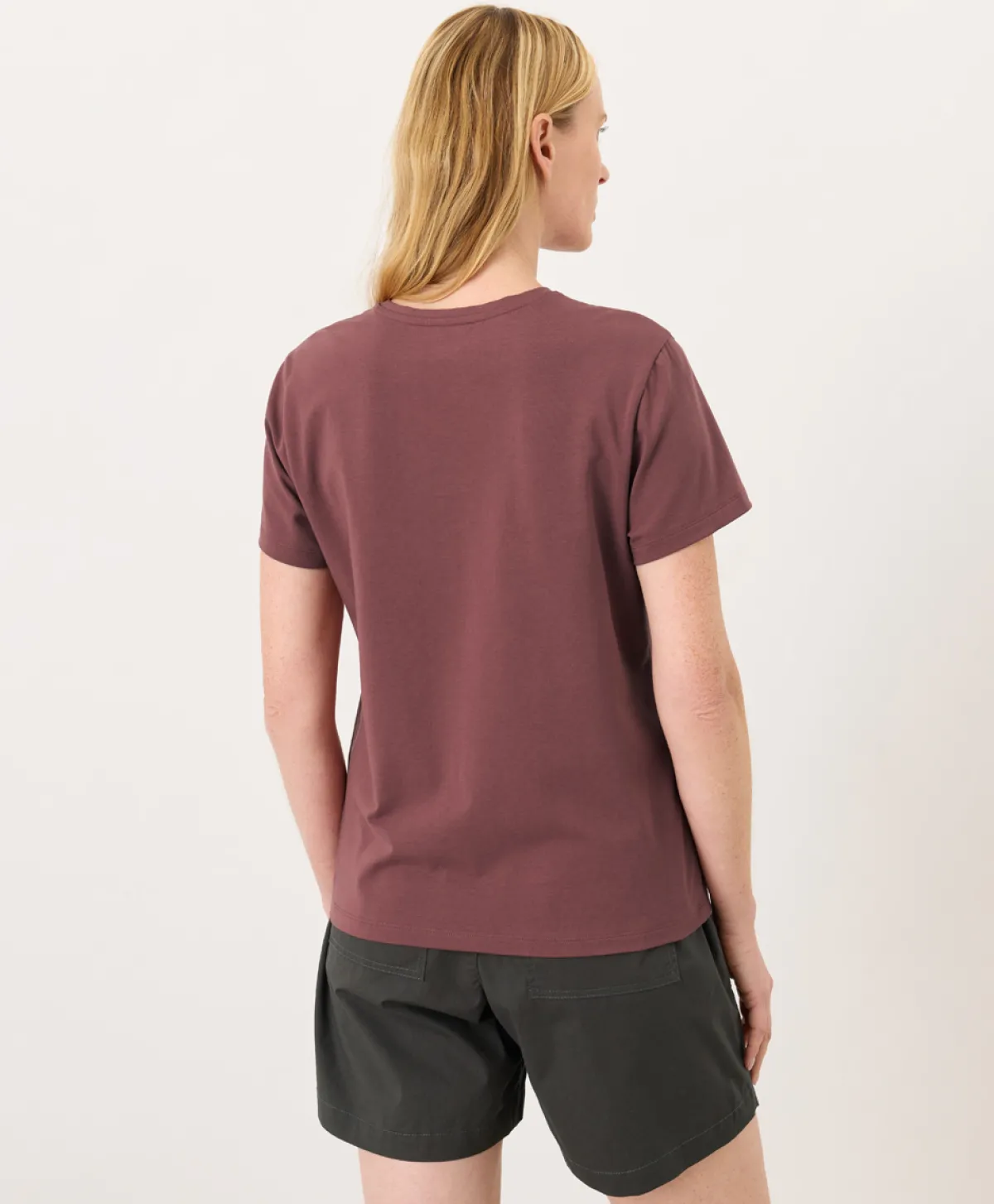 Women Pact Organic Luxe Essential Crewneck Tee