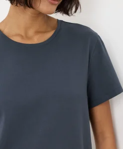 Women Pact Organic Luxe Essential Crewneck Tee