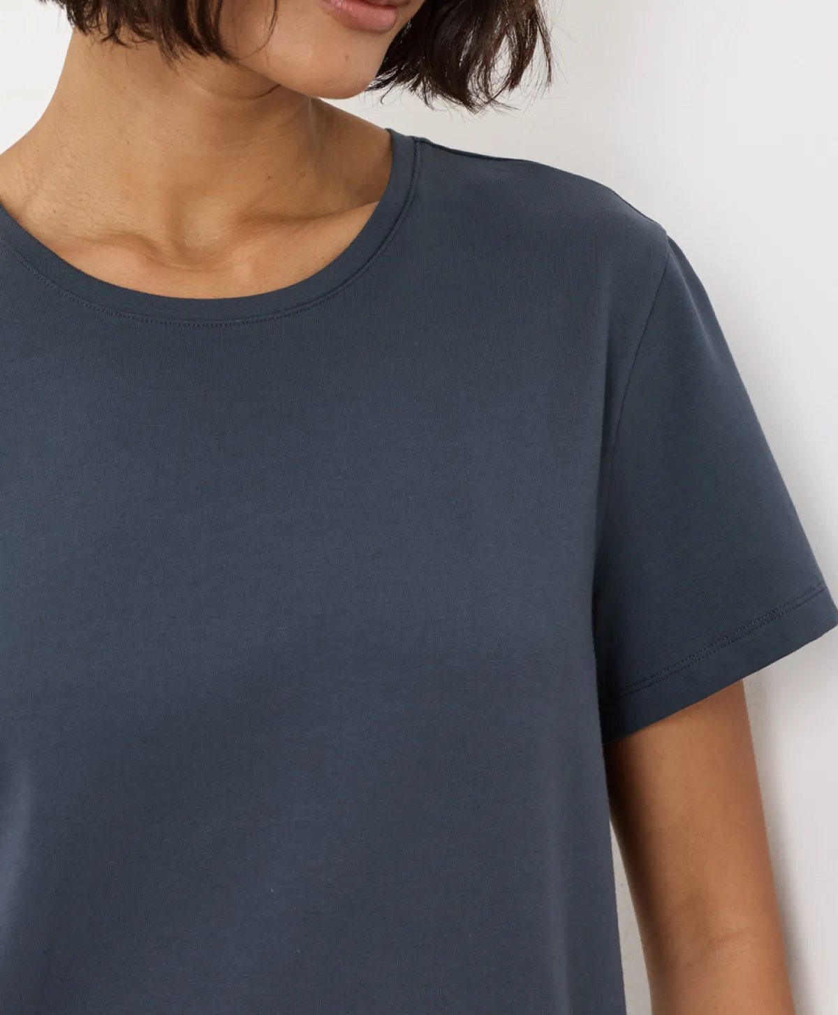 Women Pact Organic Luxe Essential Crewneck Tee