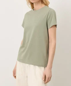 Women Pact Organic Luxe Essential Crewneck Tee