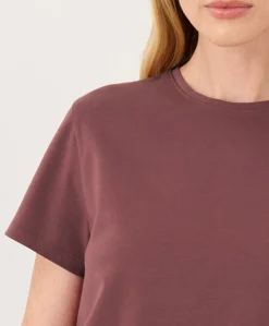 Women Pact Organic Luxe Essential Crewneck Tee
