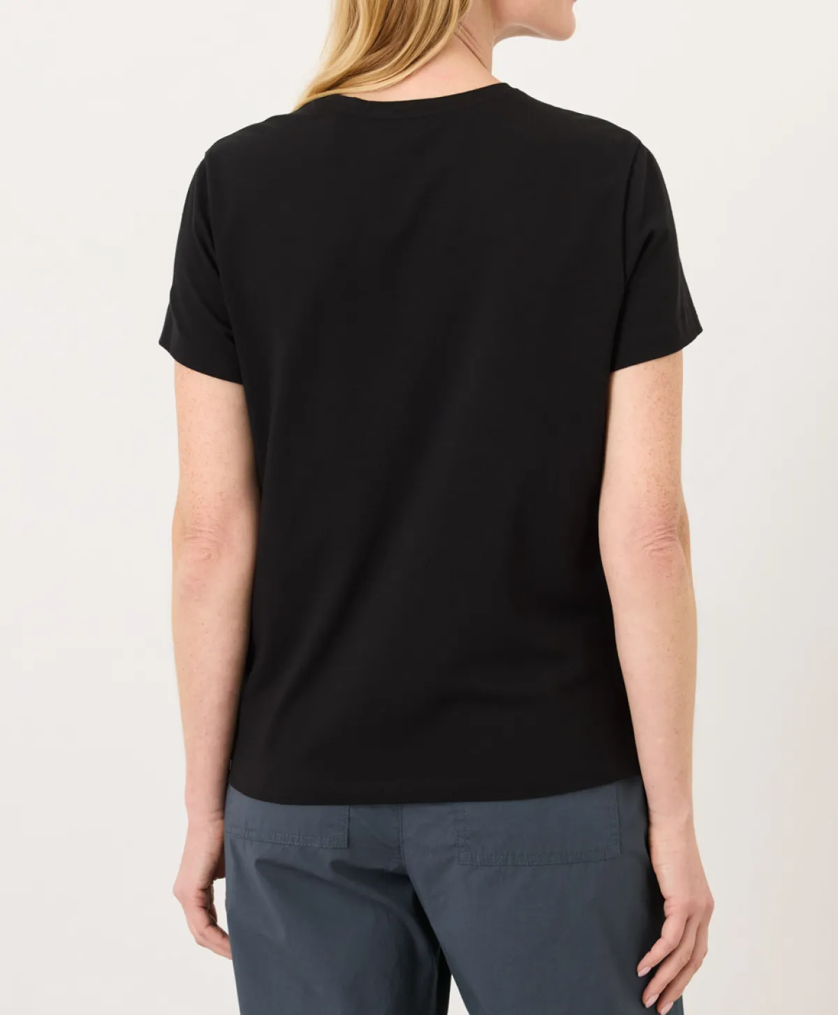 Women Pact Organic Luxe Essential Crewneck Tee