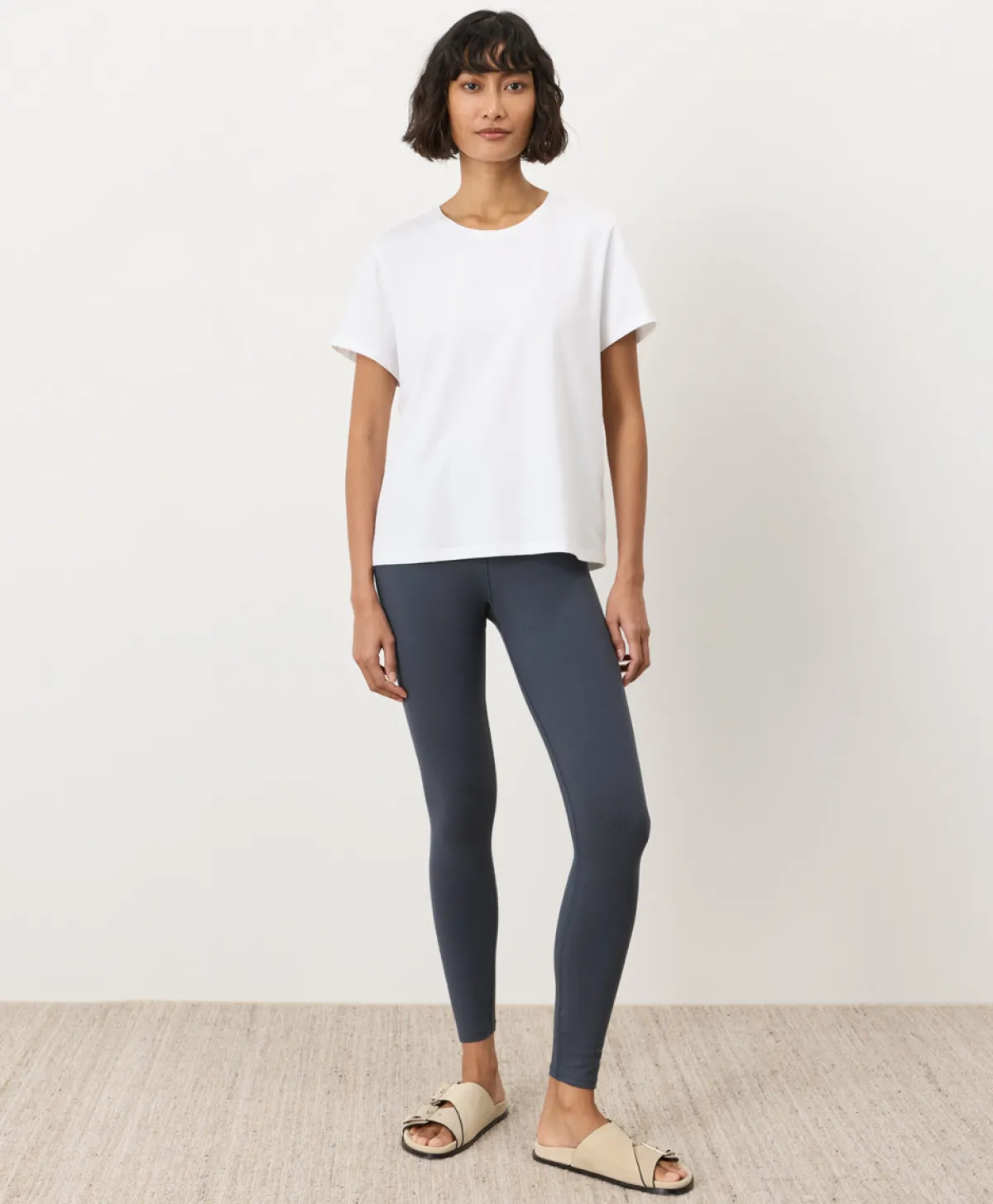 Women Pact Organic Luxe Essential Crewneck Tee