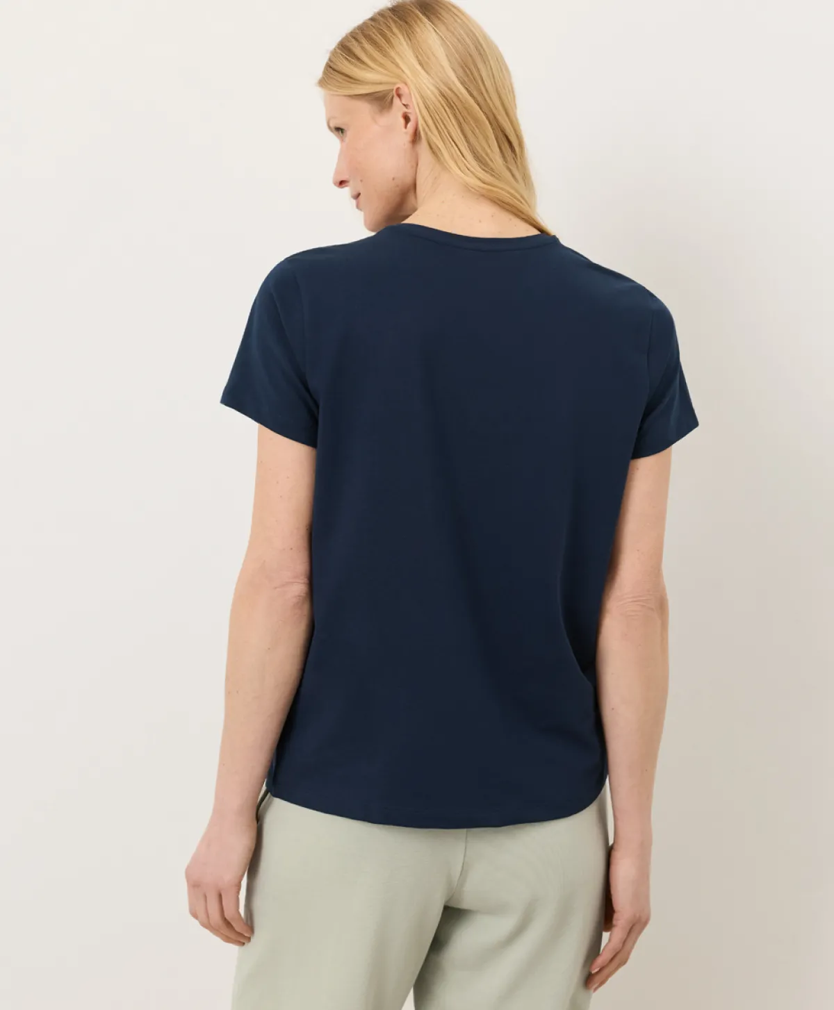 Women Pact Organic Luxe Essential Crewneck Tee