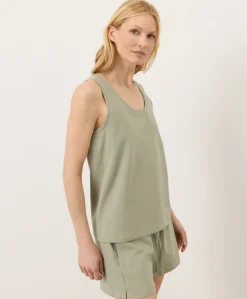 Women Pact Organic Luxe Essential Scoop Neck Tank