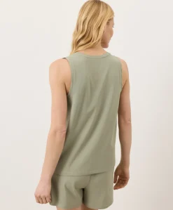 Women Pact Organic Luxe Essential Scoop Neck Tank