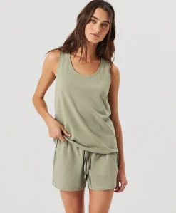 Women Pact Organic Luxe Essential Scoop Neck Tank