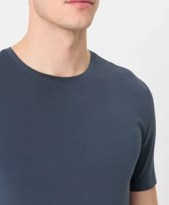 Pact Organic Luxe Essential Slim Fit Crewneck Tee
