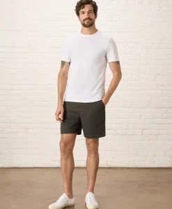 Pact Organic Luxe Essential Slim Fit Crewneck Tee