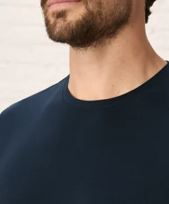 Pact Organic Luxe Essential Slim Fit Crewneck Tee