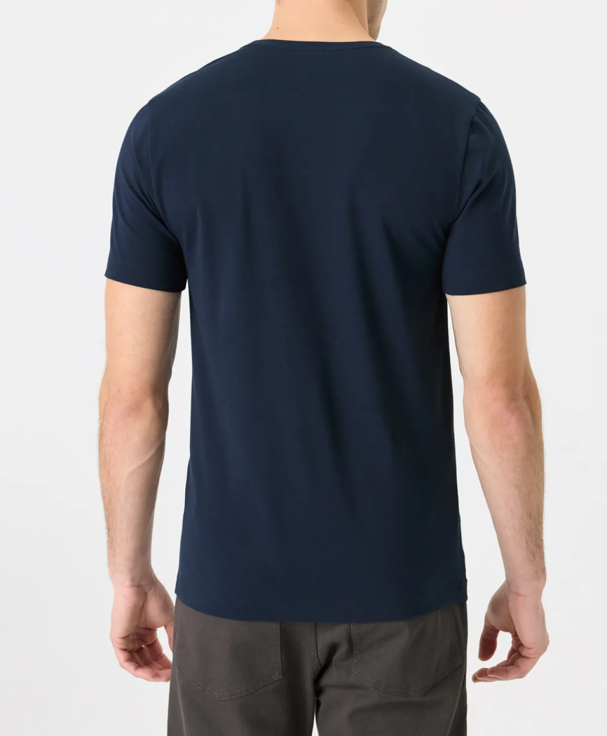 Pact Organic Luxe Essential Slim Fit Crewneck Tee