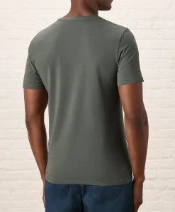 Pact Organic Luxe Essential Slim Fit Crewneck Tee