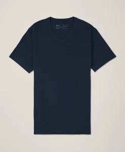 Pact Organic Luxe Essential Slim Fit V-Neck Tee