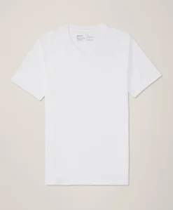 Pact Organic Luxe Essential Slim Fit V-Neck Tee