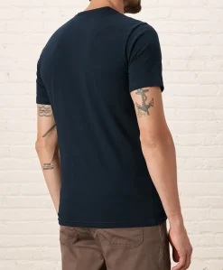 Pact Organic Luxe Essential Slim Fit V-Neck Tee
