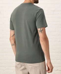 Pact Organic Luxe Essential Slim Fit V-Neck Tee