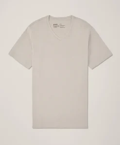 Pact Organic Luxe Essential Slim Fit V-Neck Tee