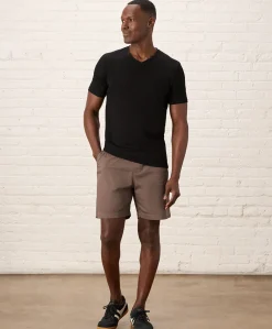 Pact Organic Luxe Essential Slim Fit V-Neck Tee