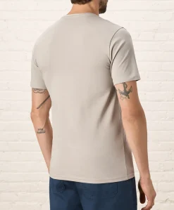 Pact Organic Luxe Essential Slim Fit V-Neck Tee