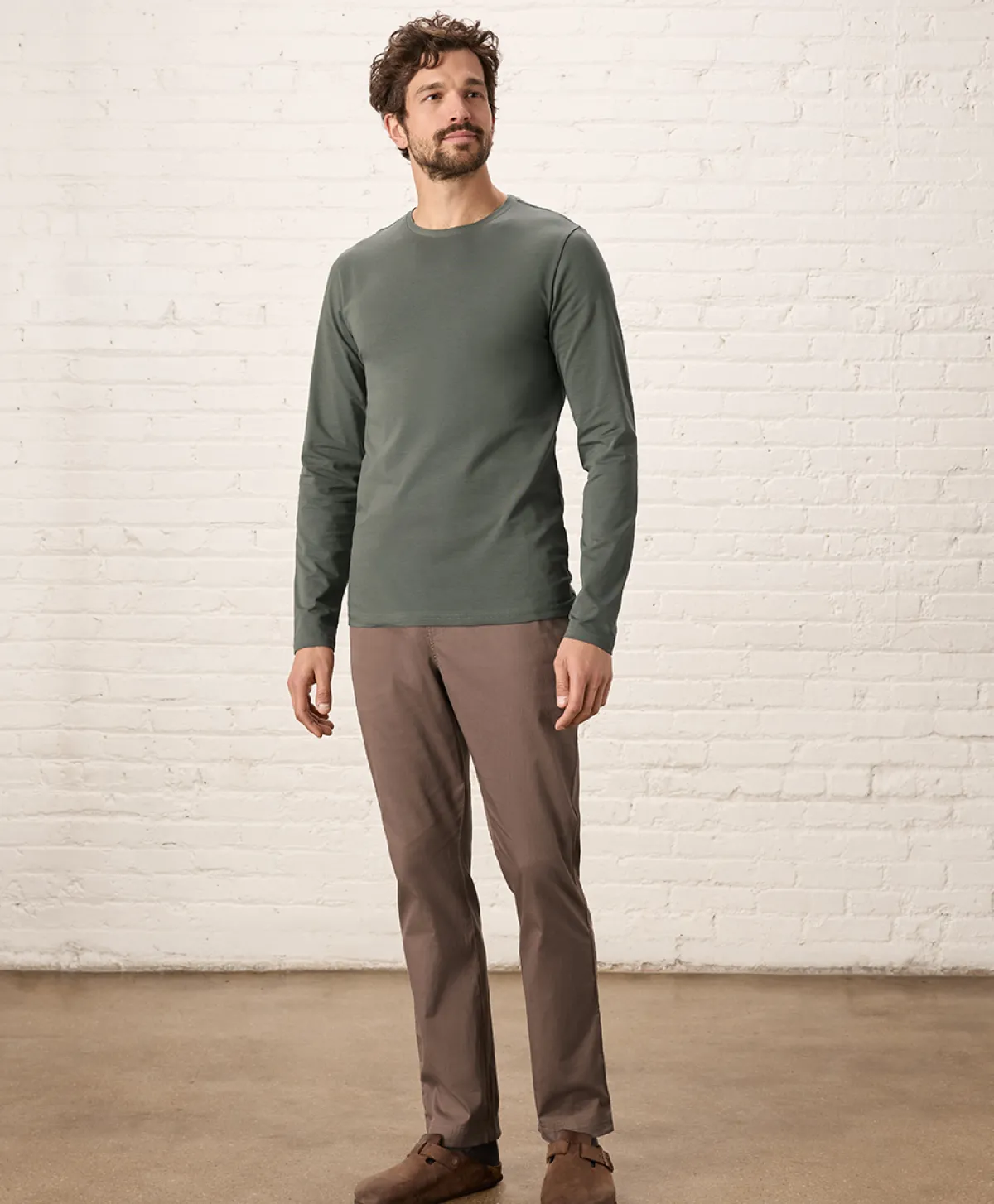 Pact Organic Luxe Essential Slim Long Sleeve Tee