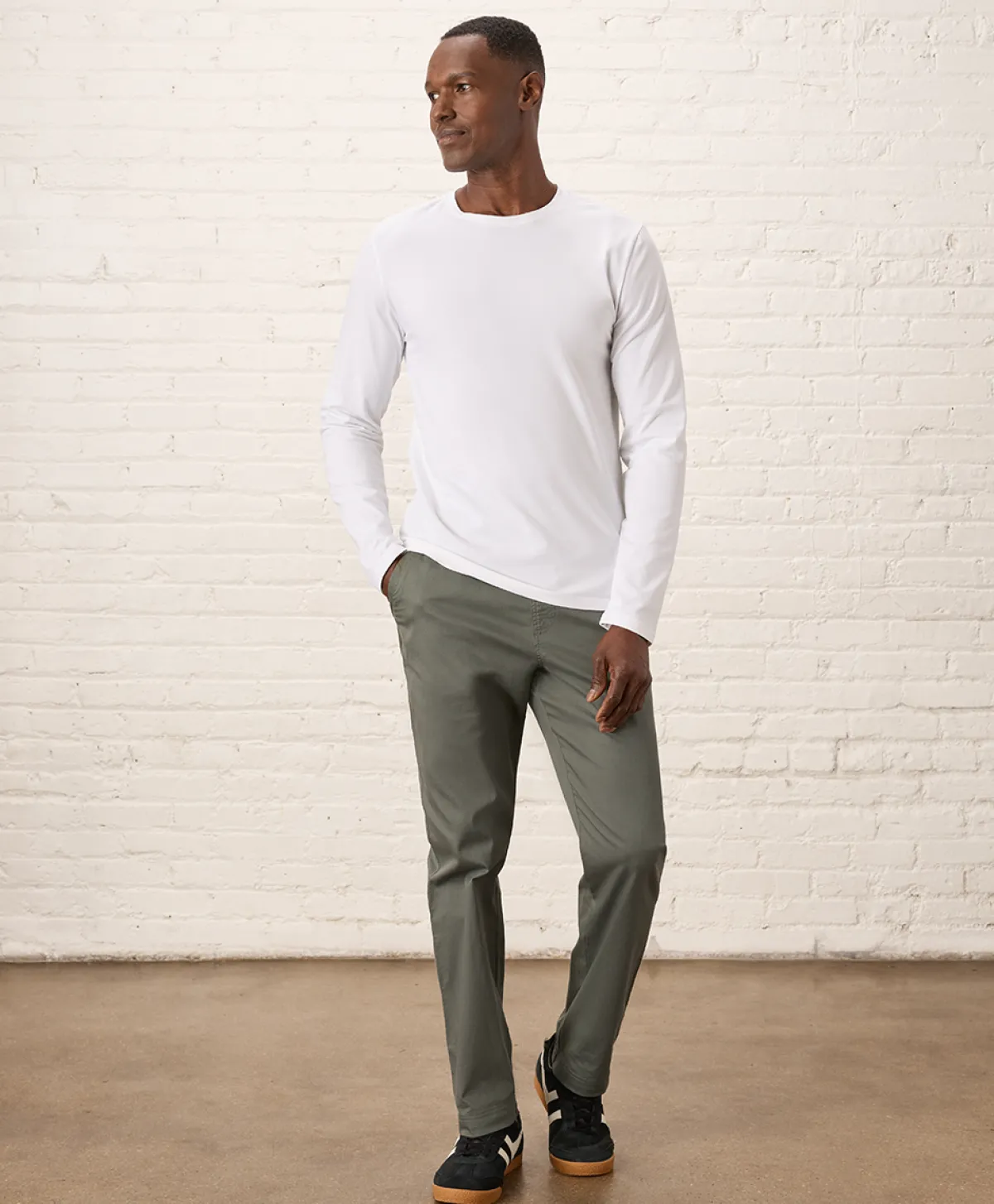 Pact Organic Luxe Essential Slim Long Sleeve Tee