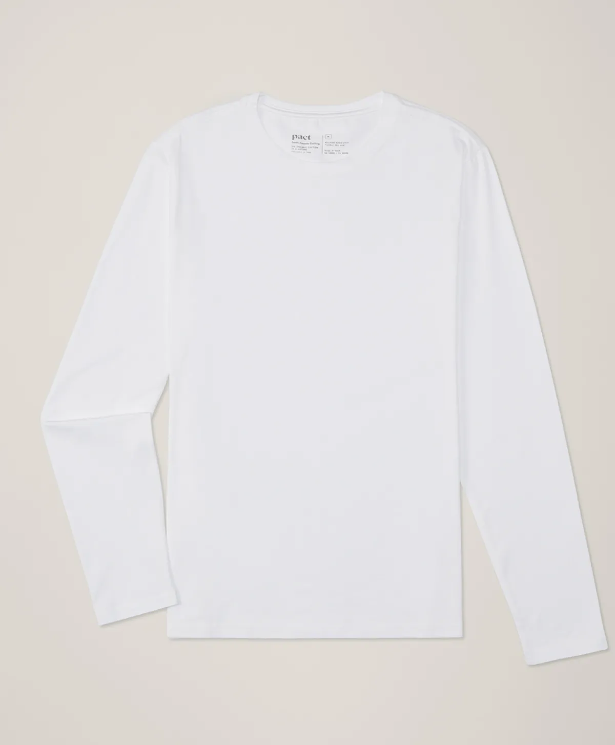 Pact Organic Luxe Essential Slim Long Sleeve Tee