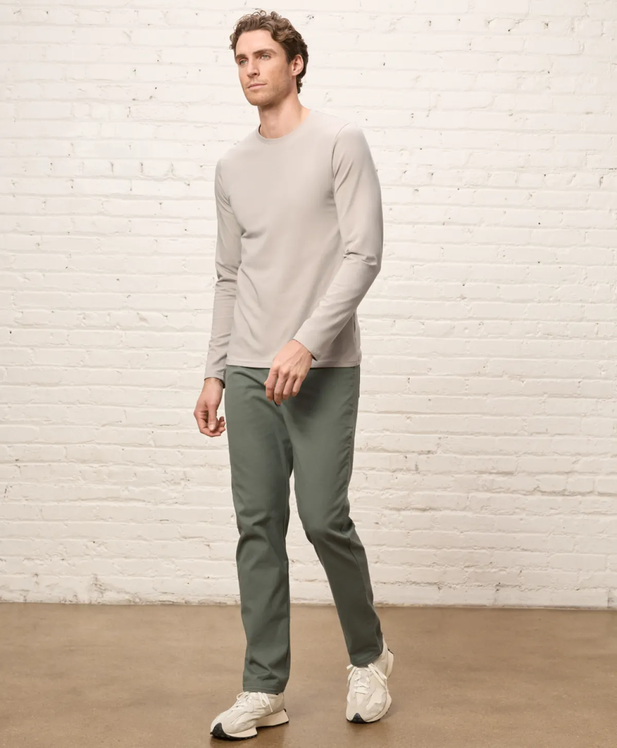 Pact Organic Luxe Essential Slim Long Sleeve Tee