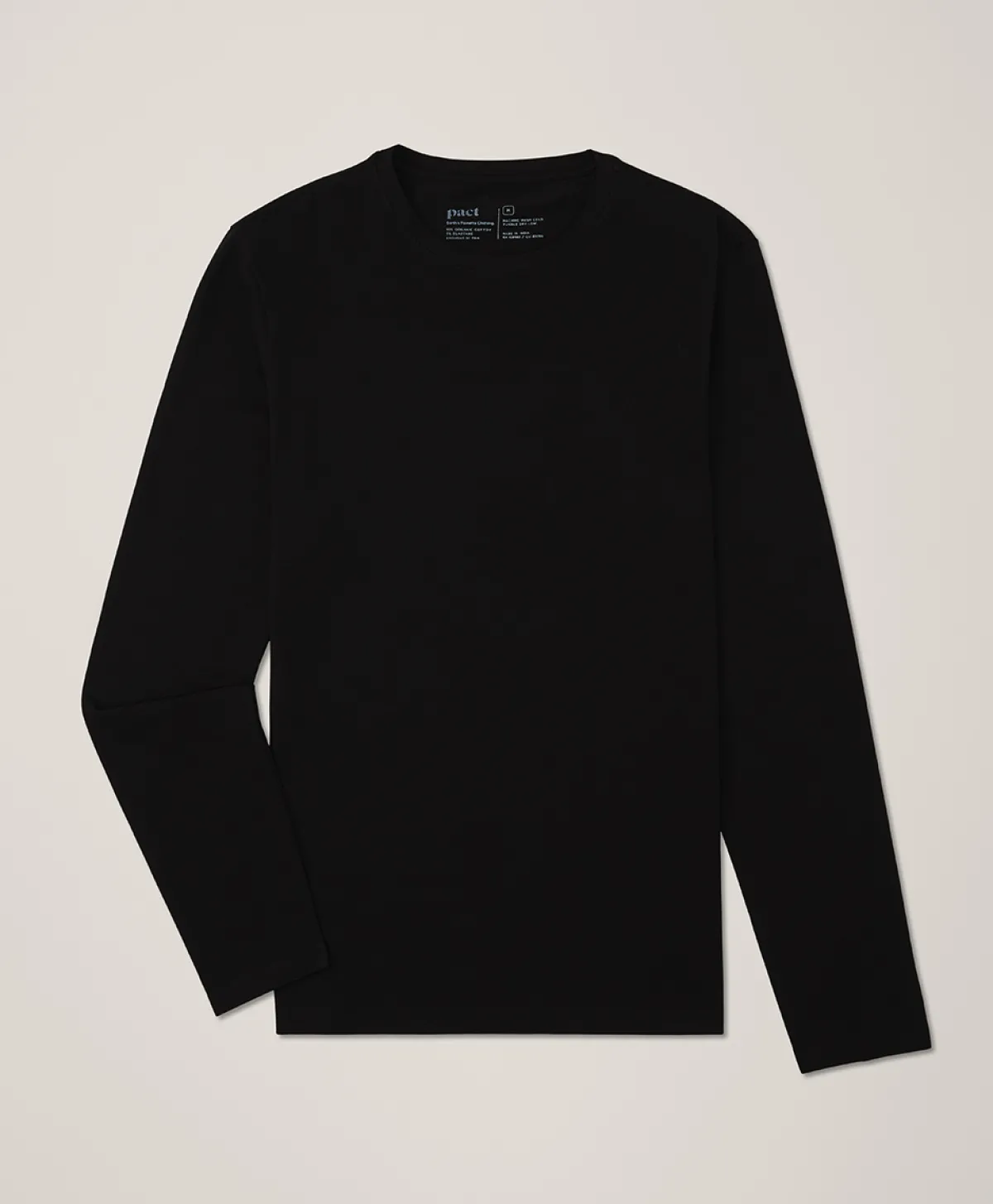 Pact Organic Luxe Essential Slim Long Sleeve Tee