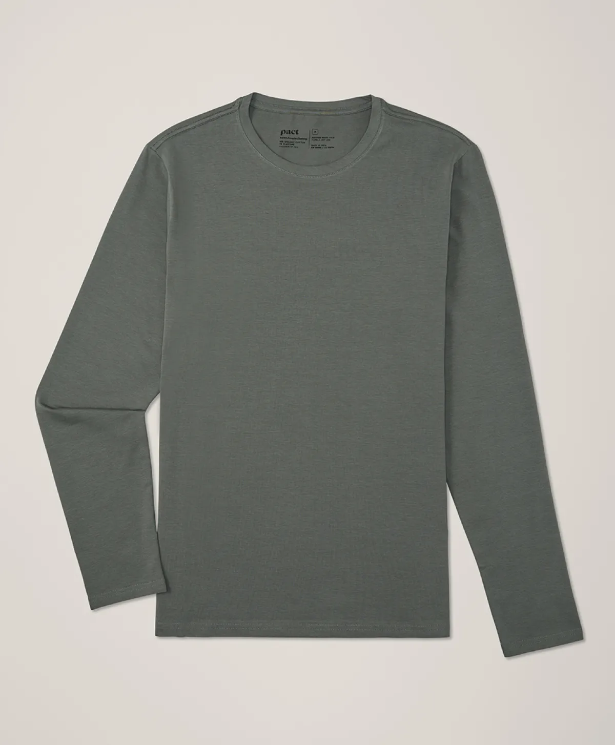 Pact Organic Luxe Essential Slim Long Sleeve Tee