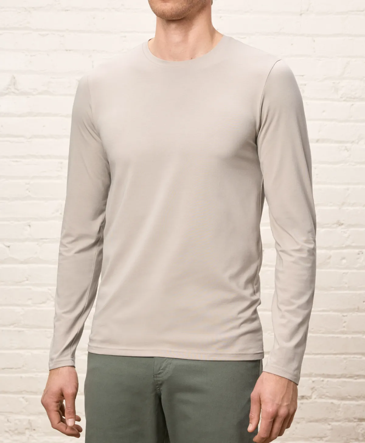 Pact Organic Luxe Essential Slim Long Sleeve Tee