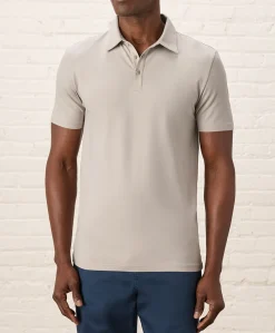 Pact Organic Luxe Essential Slim Polo