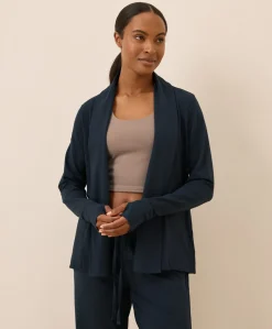 Women Pact Organic Luxe Essential Swing Cardigan