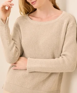 Women Pact Organic Luxe Knit Boatneck Sweater