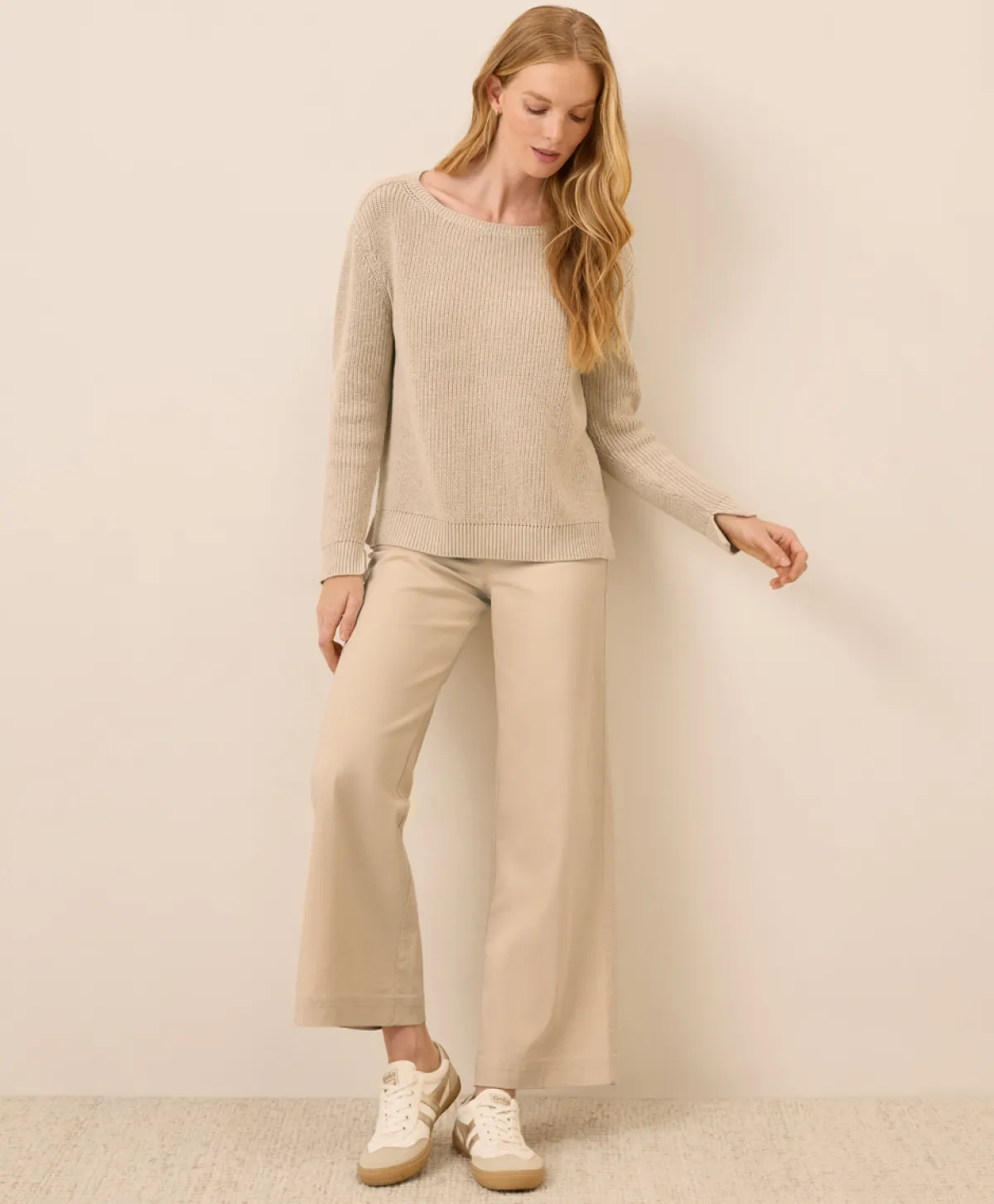 Women Pact Organic Luxe Knit Boatneck Sweater