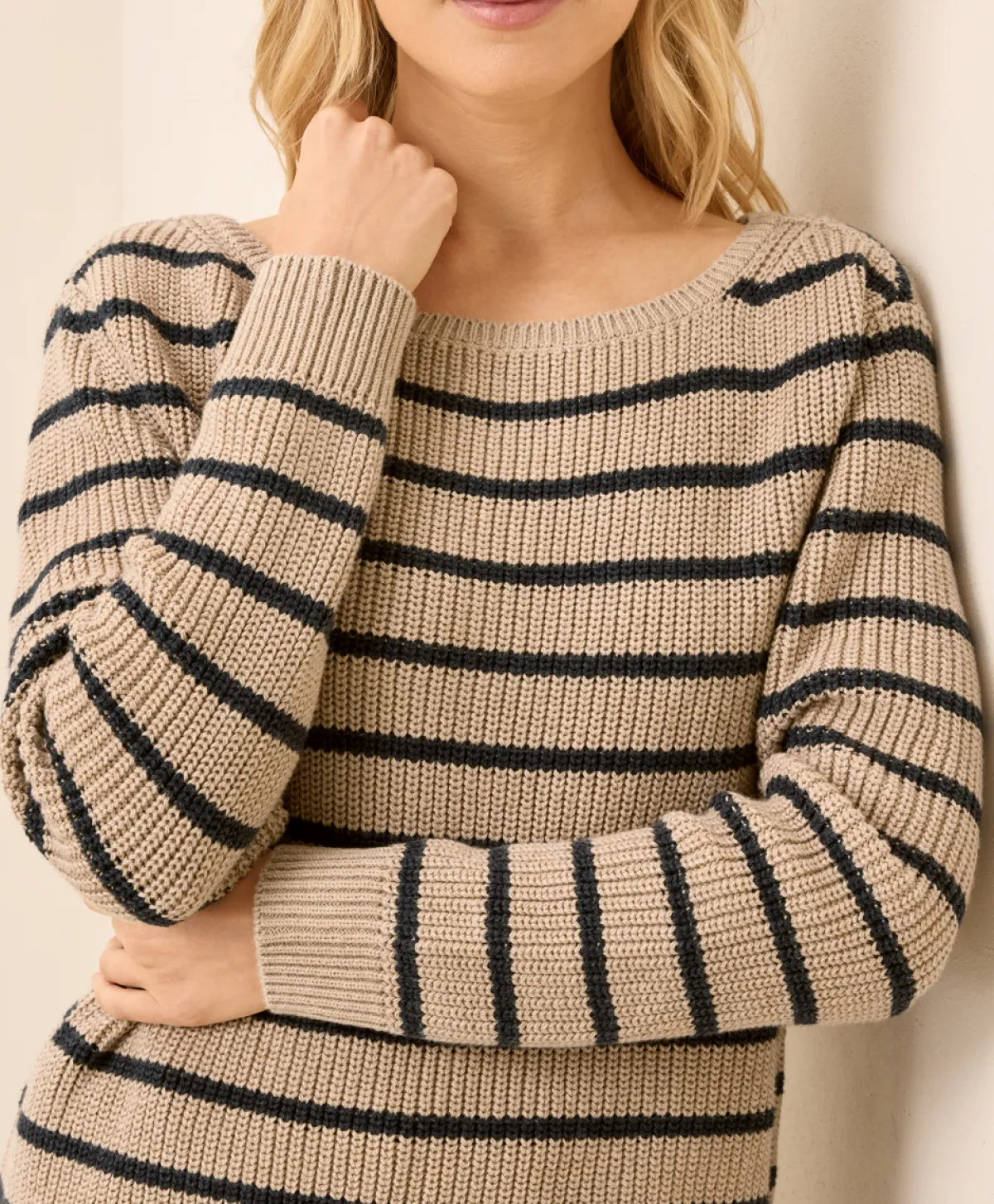 Women Pact Organic Luxe Knit Boatneck Sweater