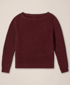 Women Pact Organic Luxe Knit Boatneck Sweater