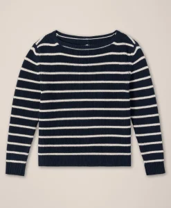 Women Pact Organic Luxe Knit Boatneck Sweater