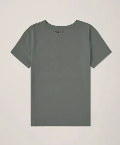 Women Pact Organic Luxe Stretch Jersey Slim Tee