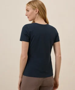 Women Pact Organic Luxe Stretch Jersey Slim Tee