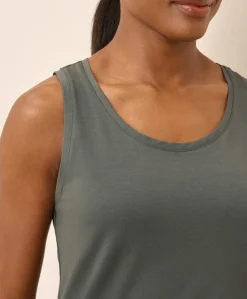 Women Pact Organic Luxe Stretch Jersey Tank