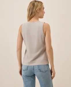 Women Pact Organic Luxe Stretch Jersey Tank