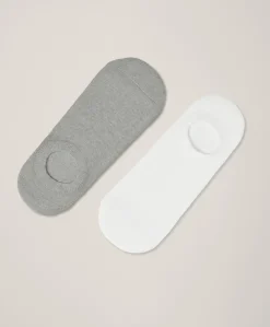 Pact Organic No-Show Socks 2-Pack