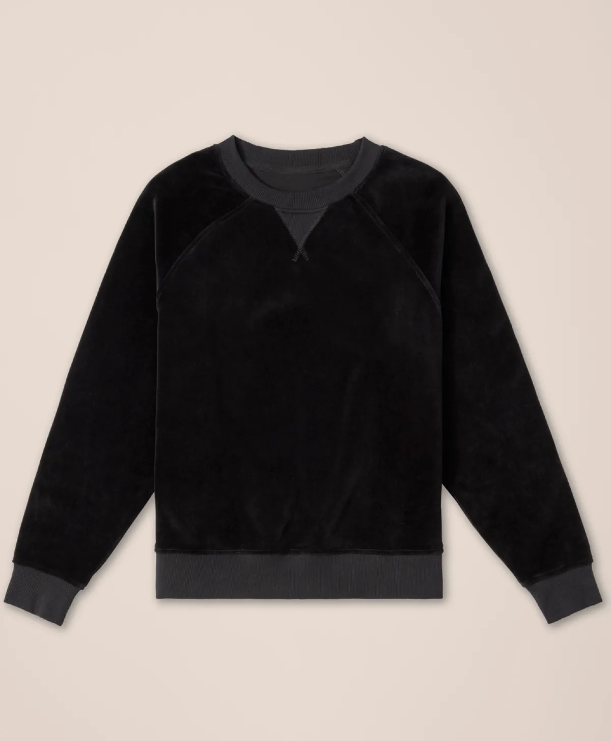 Women Pact Organic Pure Velour Crew Sweatshirt