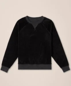 Women Pact Organic Pure Velour Crew Sweatshirt