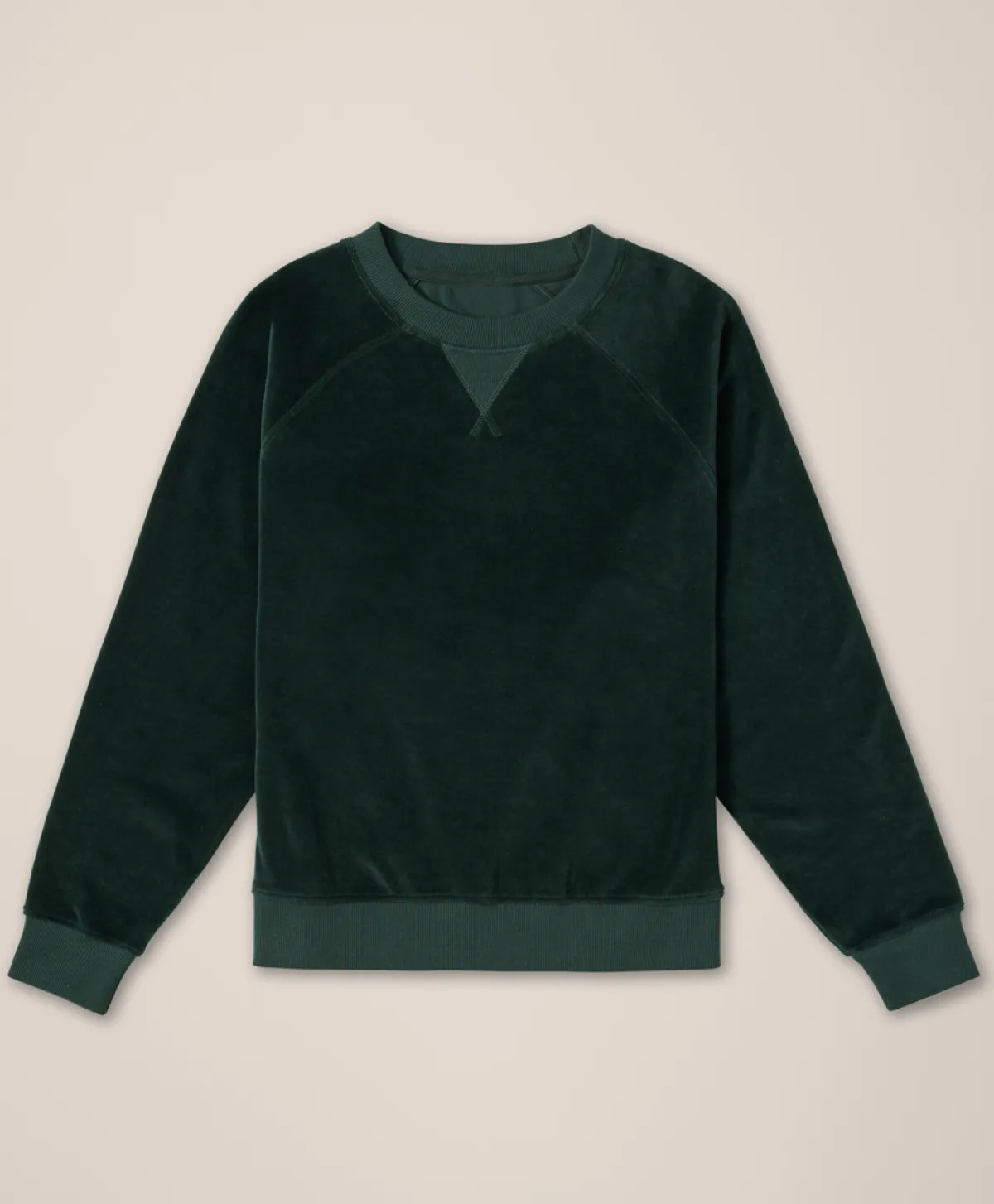 Women Pact Organic Pure Velour Crew Sweatshirt