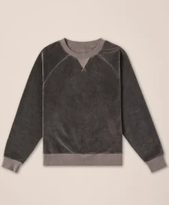 Women Pact Organic Pure Velour Crew Sweatshirt