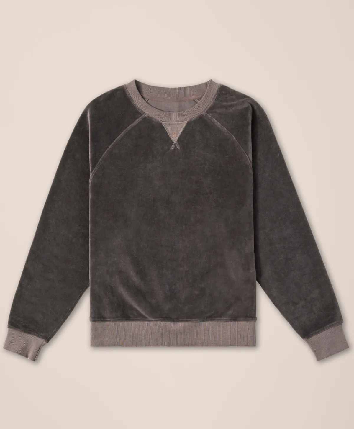 Women Pact Organic Pure Velour Crew Sweatshirt