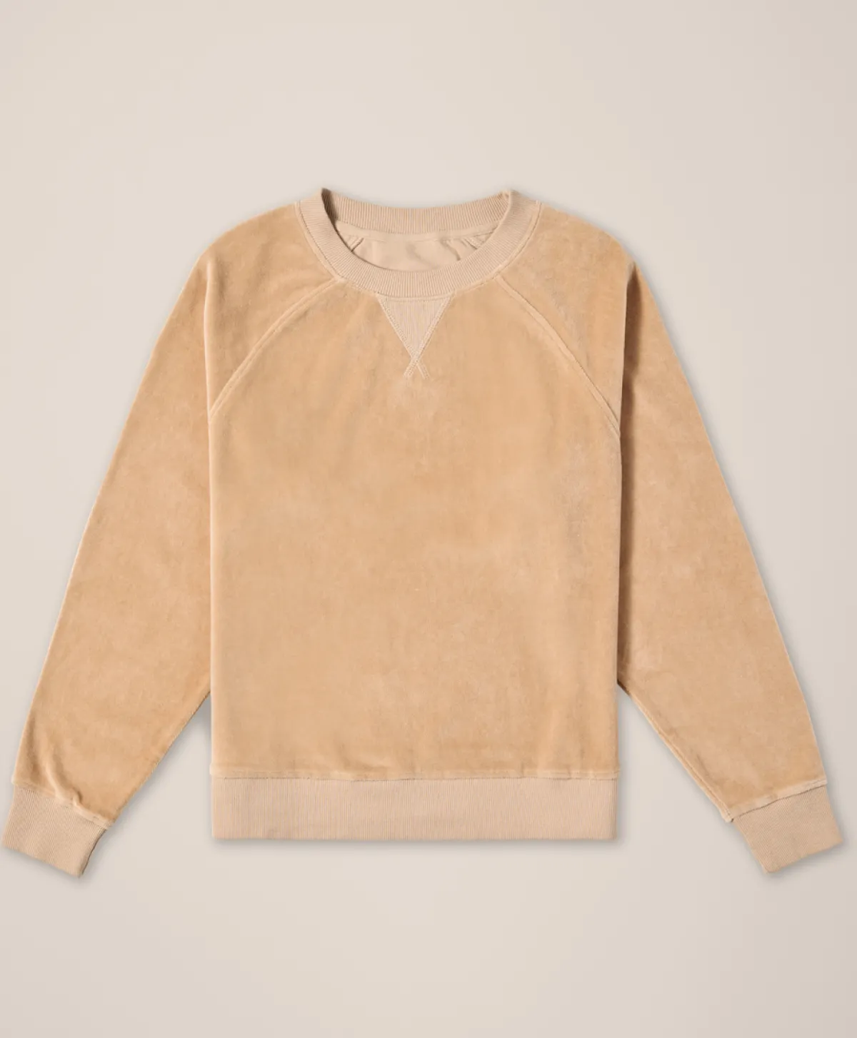 Women Pact Organic Pure Velour Crew Sweatshirt