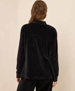 Women Pact Organic Pure Velour Mock Tunic