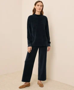 Women Pact Organic Pure Velour Mock Tunic